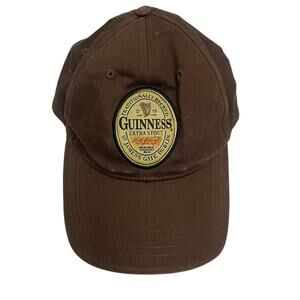 Guinness Beer Official Brown Logo Baseball Cap